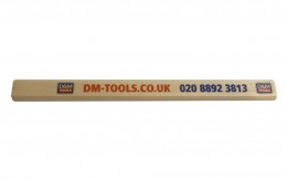D&M Branded Carpenters Pencil Wood - Hard Lead £0.50